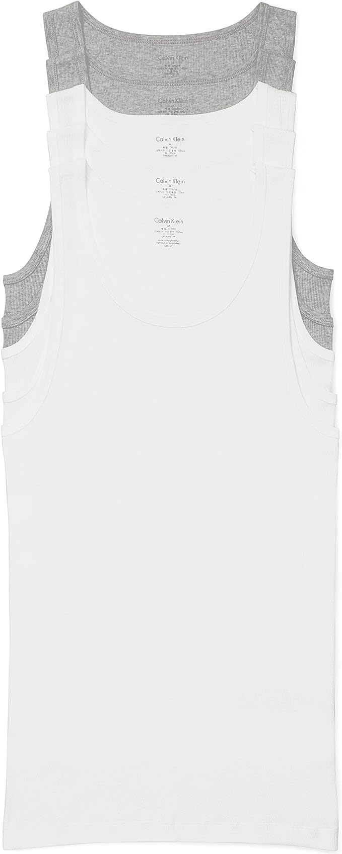 Calvin Klein Men's Cotton Classics 5-Pack Tanks