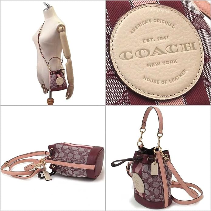 Coach Women's Mini Dempsey Bucket Bag Patch