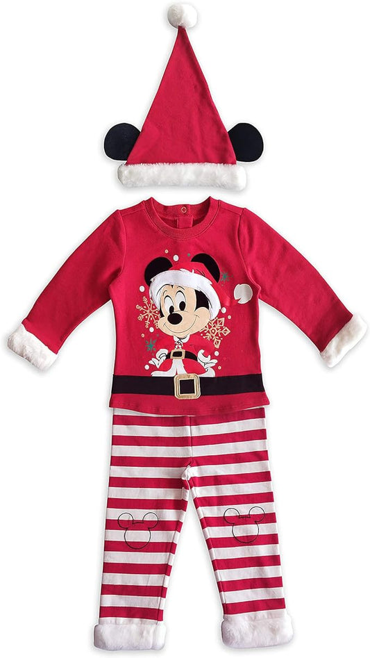 Disney Baby Boys' Santa Mickey Mouse Set