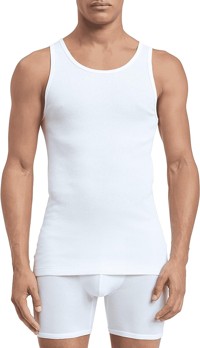 Calvin Klein Men's Cotton Classics 5-Pack Tanks