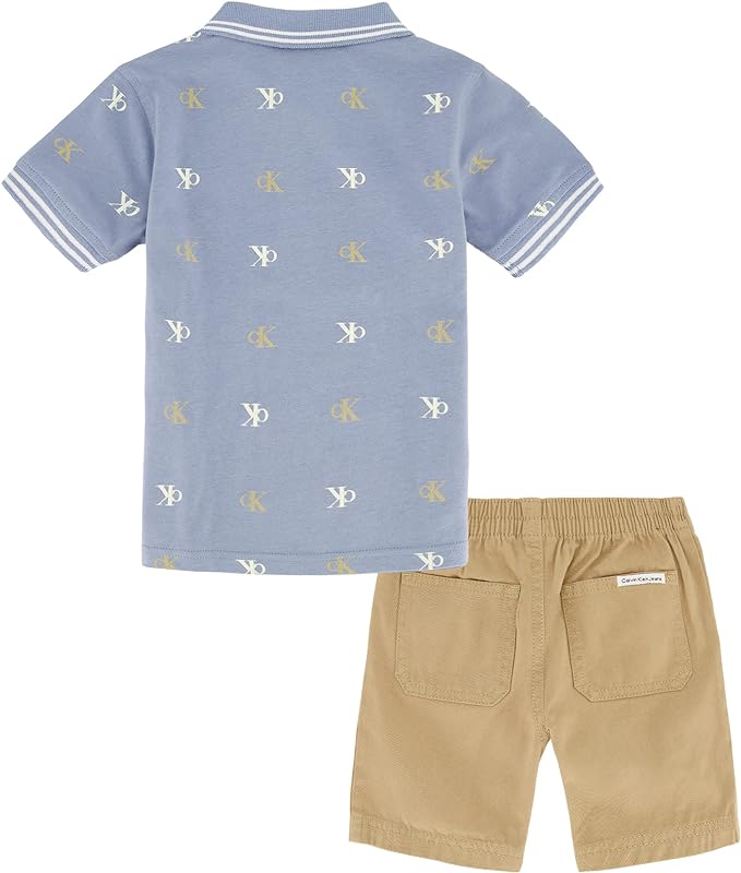 Calvin Klein Baby Boys' 2 Pieces Short Set