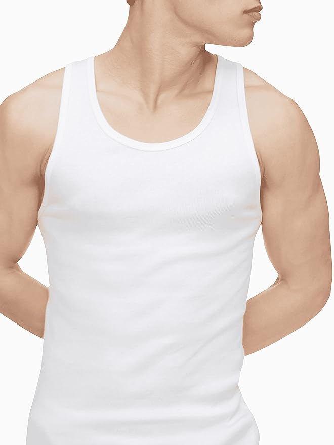 Calvin Klein Men's Cotton Classics 5-Pack Tanks