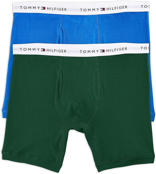 Tommy Hilfiger Men's Big and Tall 2-Pack Cotton Classics Boxer Briefs